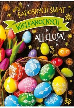 Kartka urodzinowa – Radosnych Świąt, Alleluja 3D – Kartki Inne – Szalony.pl