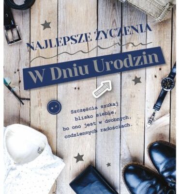 Kartka urodzinowa - W dniu urodzin, koszula. Szalony.pl - Sklep imprezowy.