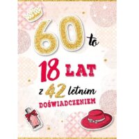 Kartka urodzinowa – W dniu 60 urodzin, księżniczka – Kartki okolicznościowe – Szalony.pl