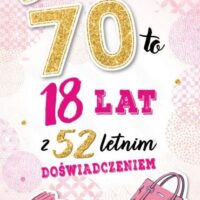 Kartka urodzinowa – W dniu 70 urodzin, księżniczka – Kartki okolicznościowe – Szalony.pl