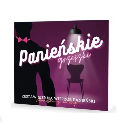 Zestaw gier panieńskich – Panieńskie grzeszki – Gry imprezowe – Szalony.pl