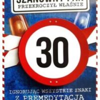 Kartka urodzinowa – 30 mandat, mężczyzna – Kartki okolicznościowe – Szalony.pl