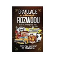 Kartka męska – Gratulacje rozwodu – Kartki okolicznościowe – Szalony.pl