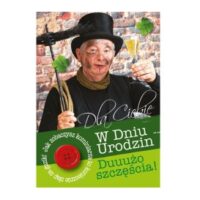 Kartka urodzinowa – Kominiarz, guzik – Kartki okolicznościowe – Szalony.pl