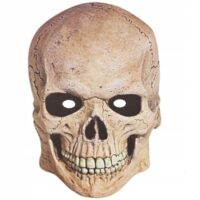 Maska papierowa – Czaszka – Przebrania imprezowe – Szalony.pl