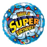 Balon bez helu: Have a Super Birthday! – Dekoracje imprezowe – Szalony.pl