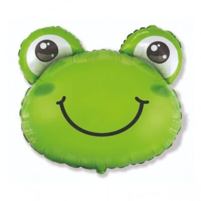 Balon bez helu: Żaba, głowa – Dekoracje imprezowe – Szalony.pl