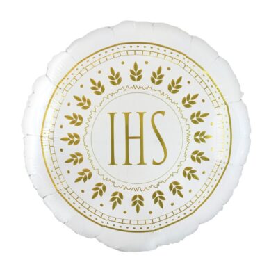 Balon bez helu: IHS – Dekoracje imprezowe – Szalony.pl