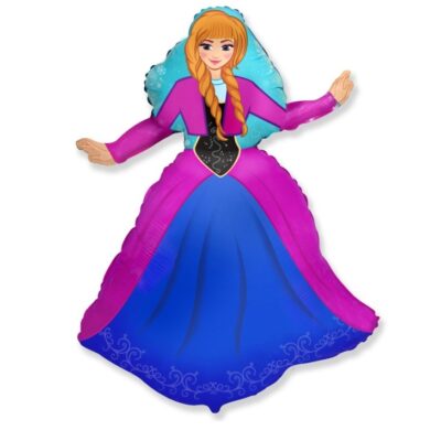 Balon bez helu: Księżniczka Anna – Dekoracje imprezowe – Szalony.pl