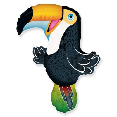 Balon bez helu: Tukan – Dekoracje imprezowe – Szalony.pl