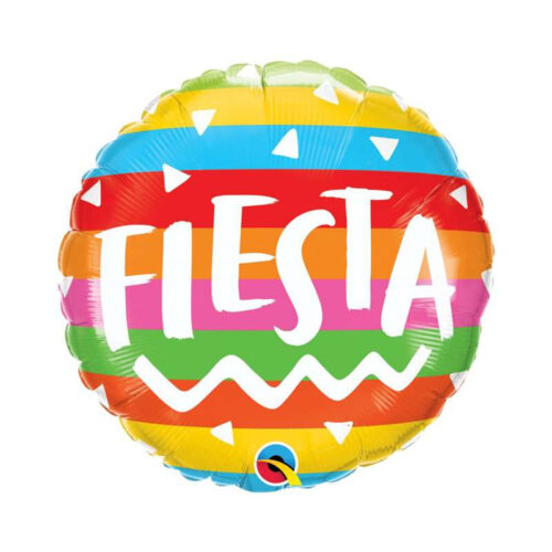 Balon bez helu: Fiesta, 18". Szalony.pl - Sklep imprezowy.