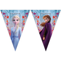 Banner Frozen 2 – 9 flag, 230 cm – Dekoracje imprezowe – Szalony.pl