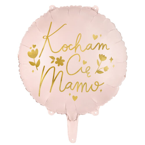 Balon bez helu: Kocham Cię Mamo, 14". Szalony.pl - Sklep imprezowy.