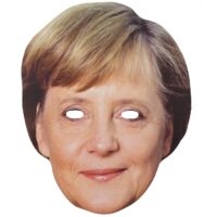 Maska papierowa – Angela Merkel – Przebrania imprezowe – Szalony.pl