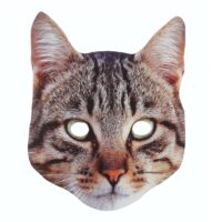 Maska papierowa – Kotek – Przebrania imprezowe – Szalony.pl