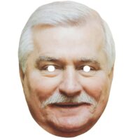 Maska papierowa – Lech Wałęsa – Przebrania imprezowe – Szalony.pl