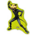 Balon bez helu: Miraculous, Cat Noir, 24″ – Balony bez helu – Szalony.pl
