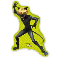 Balon bez helu: Miraculous, Cat Noir, 24″ – Balony bez helu – Szalony.pl