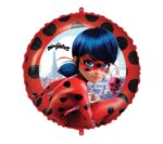 Balon bez helu: Miraculus, okrągły, 18″ – Balony bez helu – Szalony.pl