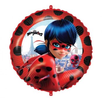 Balon bez helu: Miraculus, okrągły, 18″ – Balony bez helu – Szalony.pl