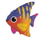 Balon bez helu: Uśmiechnięta rybka, 24″ – Balony bez helu – Szalony.pl