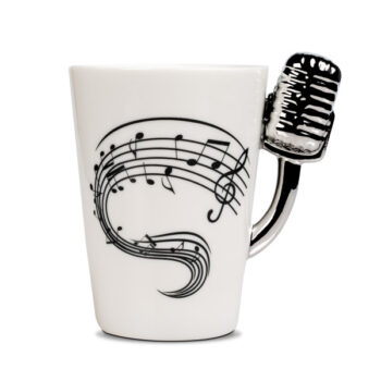 Kubek muzyczny – mikrofon – Prezenty – Szalony.pl