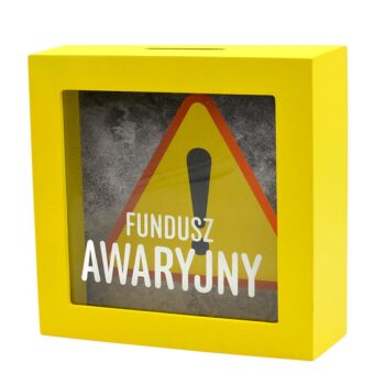 Skarbonka z szybką – Fundusz awaryjny – Prezenty – Szalony.pl