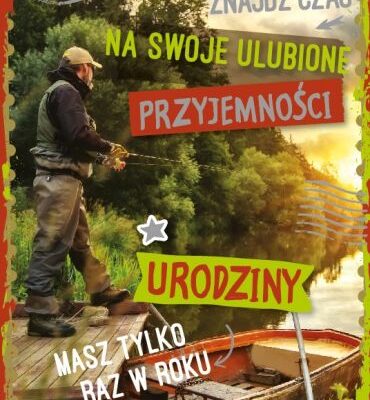 Kartka urodzinowa - Wędkarstwo. Szalony.pl - Sklep imprezowy.