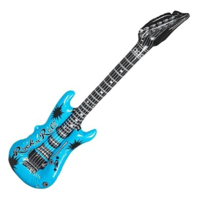Gitara dmuchana – 106cm – Przebrania imprezowe – Szalony.pl