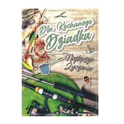 Kartka okolicznościowa – Dla dziadka, wędka – Kartki okolicznościowe – Szalony.pl