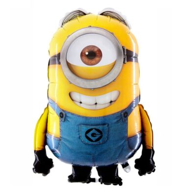 Balon bez helu: Minionek Stuart, jednooki – Dekoracje imprezowe – Szalony.pl