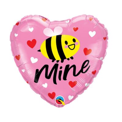 Balon bez helu: Bee Mine – Dekoracje imprezowe – Szalony.pl