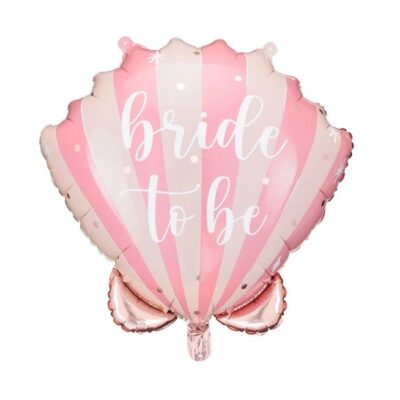 Balon bez helu: Muszelka, Bride to be – Dekoracje imprezowe – Szalony.pl