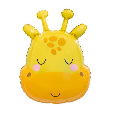 Balon bez helu: Żyrafa, głowa – Dekoracje imprezowe – Szalony.pl