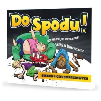 Zestaw 4 gier imprezowych – Do spodu! – Gry imprezowe – Szalony.pl