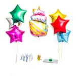 Bukiet balonowy: PERFECT CAKE, napełniony helem. Szalony.pl - Sklep imprezowy. – Szalony.pl – Szalony.pl – Szalony.pl – Szalony.pl