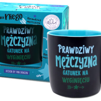 Kubek – Prawdziwy mężczyzna – Prezent dla brata – Szalony.pl