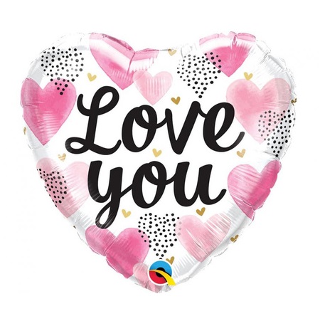 Balon bez helu: Love you, serce w serca