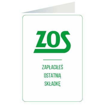 Kartka okolicznościowa – ZOS – Kartki na emeryturę – Szalony.pl
