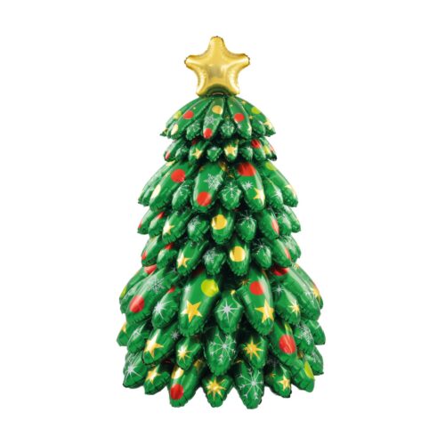 Balon foliowy - Choinika 3D, stojąca