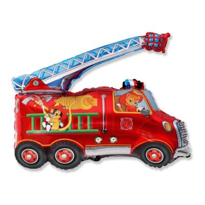 Balon bez helu: Straż pożarna – Dekoracje imprezowe – Szalony.pl