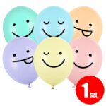 Balon z helem: Buźki, 30 cm, mix, (1 szt.) – Balony z helem (Trójmiasto) – Szalony.pl