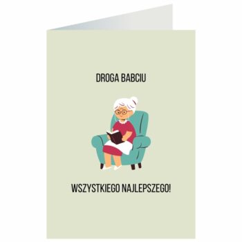 Kartka okolicznościowa – Droga babciu – Kartki na ogólne urodziny – Szalony.pl