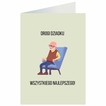 Kartki okolicznościowe – Drogi dziadku – Kartki na ogólne urodziny – Szalony.pl