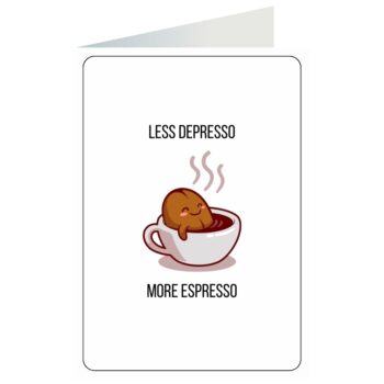 Kartka okolicznościowa – Espresso – Kartki Inne – Szalony.pl