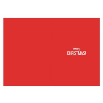 Kartka okolicznościowa – Merry Chrismas, Pingwin – Kartki na Boże Narodzenie – Szalony.pl