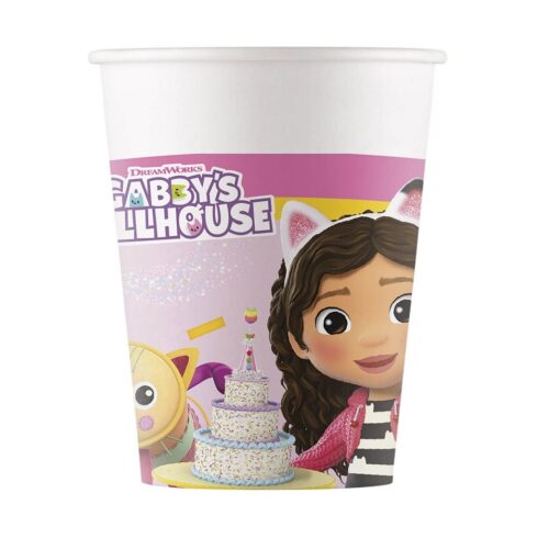 Kubeczki papierowe - Gabby, 200ml 8szt