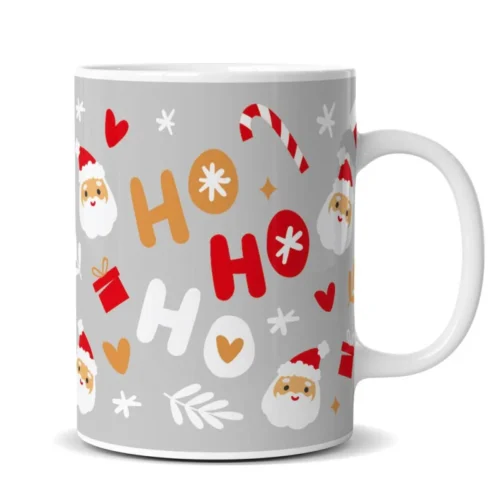 Kubek - HO HO HO, szary