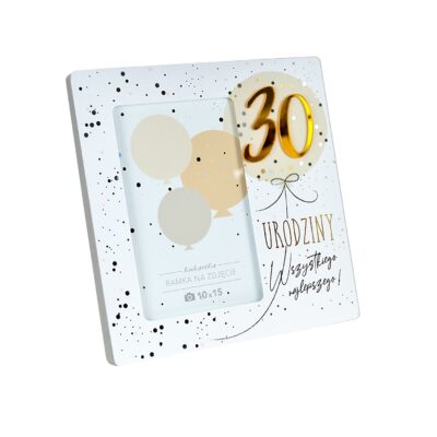Ramka na zdjęcia – Wszystkiego najlepszego, 30 – Prezenty – Szalony.pl