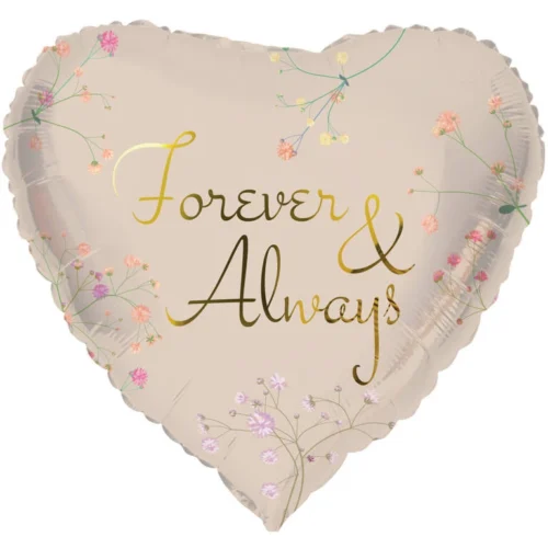 Balon z helem: Forever and Always, serce